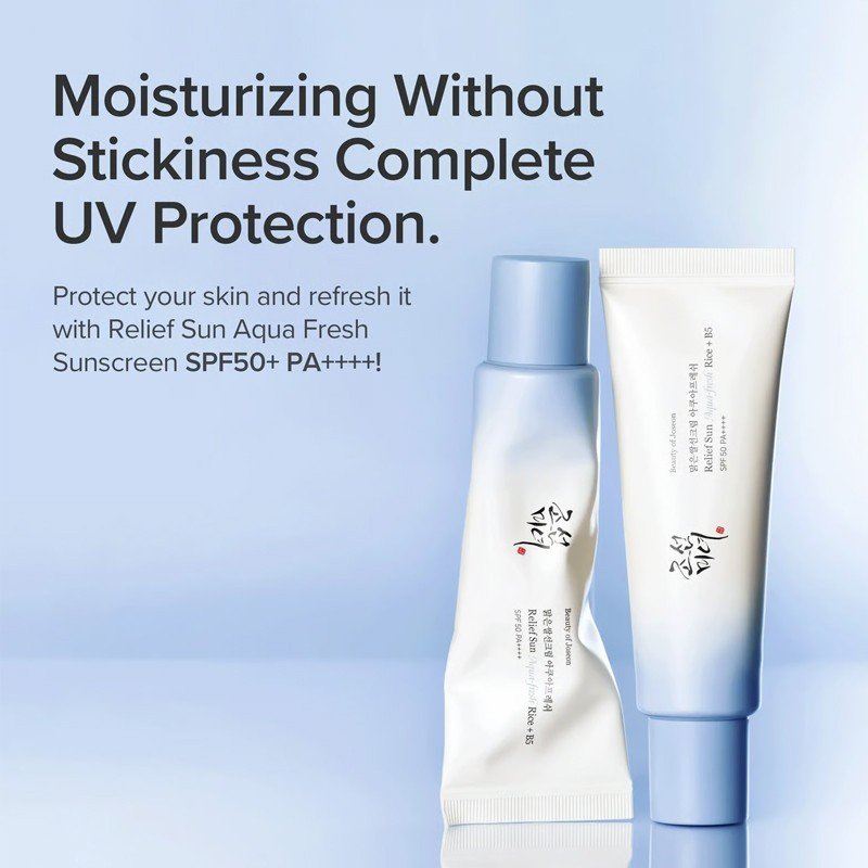 Beauty of Joseon Relief Sun Aqua-Fresh : Rice + B5 (SPF50+ PA++++) - Image 4