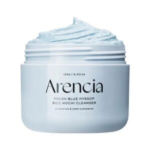 Arencia Fresh Blue Hyssop Rice Mochi Cleanser 120g