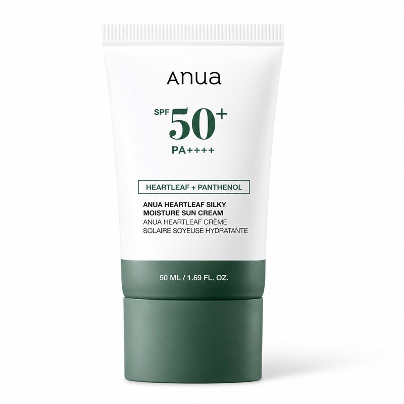 Anua Heartleaf Silky Moisture Sun Cream SPF50+ PA++++ 50ml