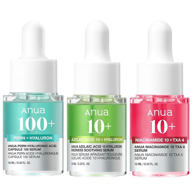 ANUA Serum Minis Discovery Set (10ml × 3)