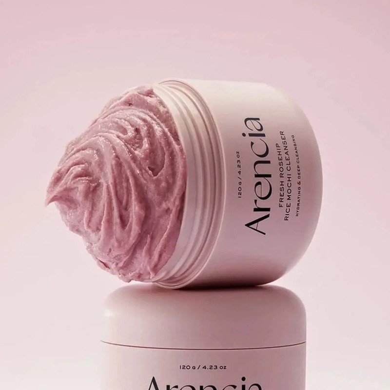Arencia Fresh Rosehip Rice Mochi Cleanser - Image 4